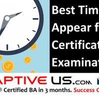 Best time to Appear for CBAP Certification Examination